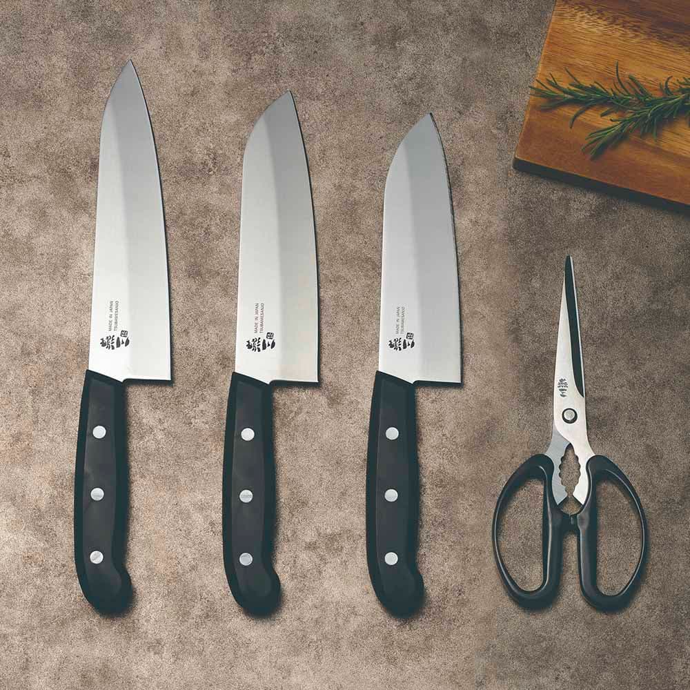 燕三 包丁＆キッチンハサミ4点 EM-072 | TAKASHIMAYA グルメ