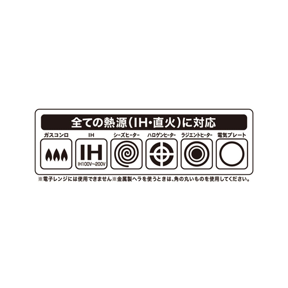 miamono こびりつきにくい・着脱式フライパン7点セット（スタンド付き