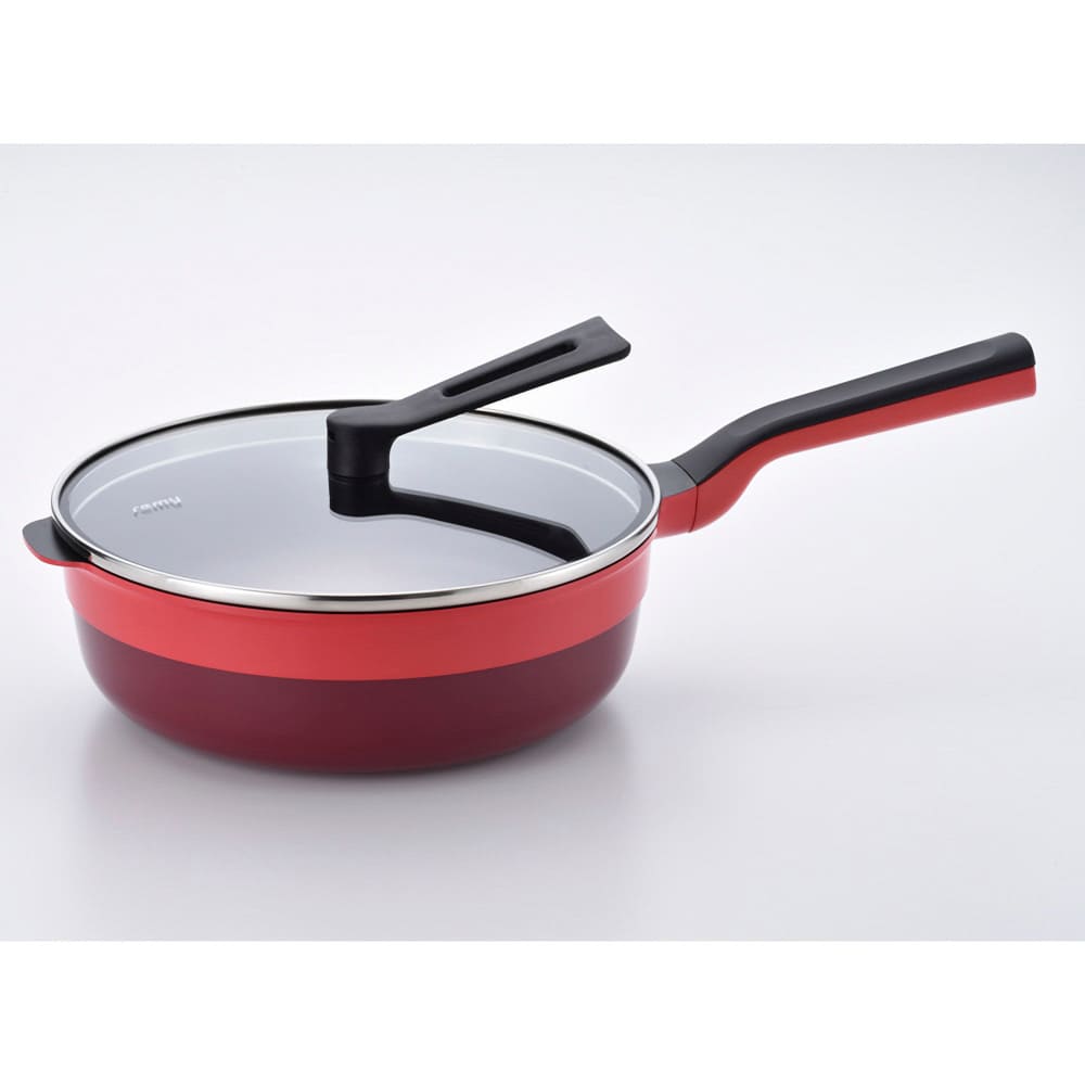 remy レミパンプラス (24cm/レッド) RHF-302 | TAKASHIMAYA グルメ