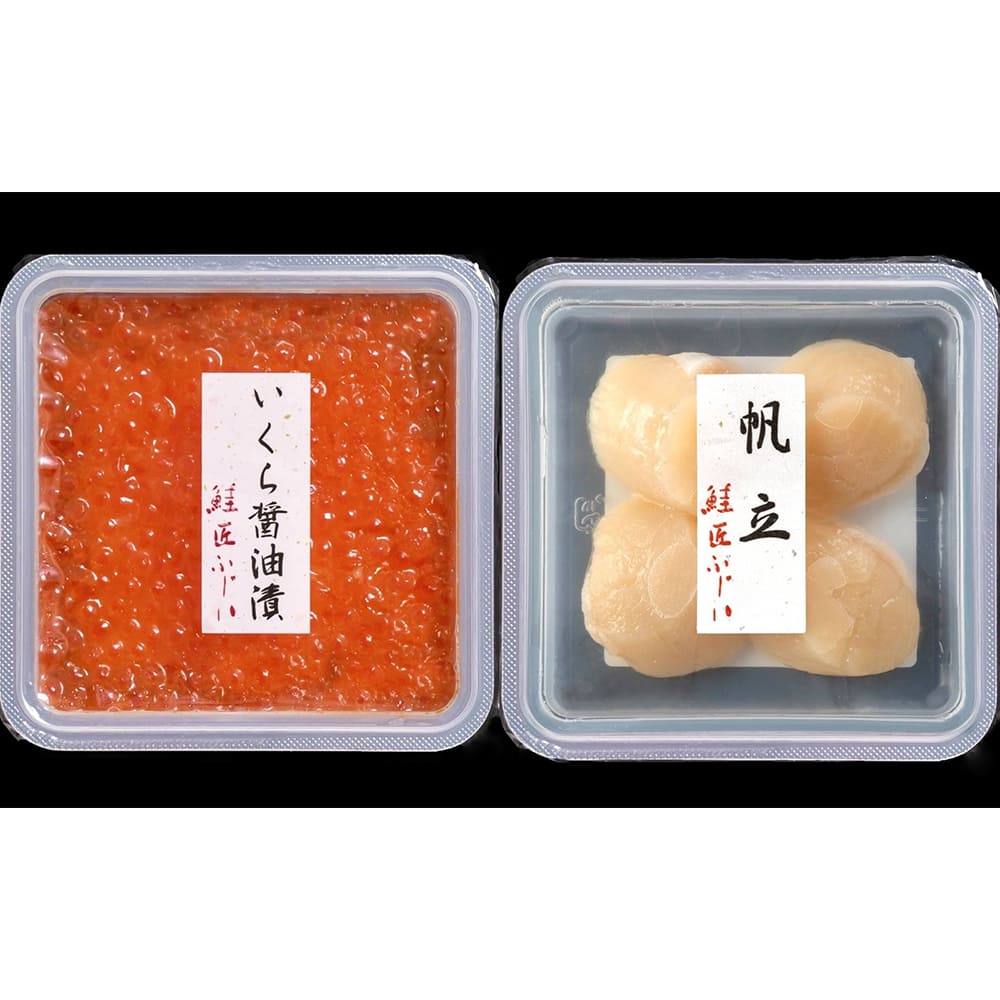 根室・藤井水産＞ いくら醤油漬け・お刺身帆立 | TAKASHIMAYA グルメ