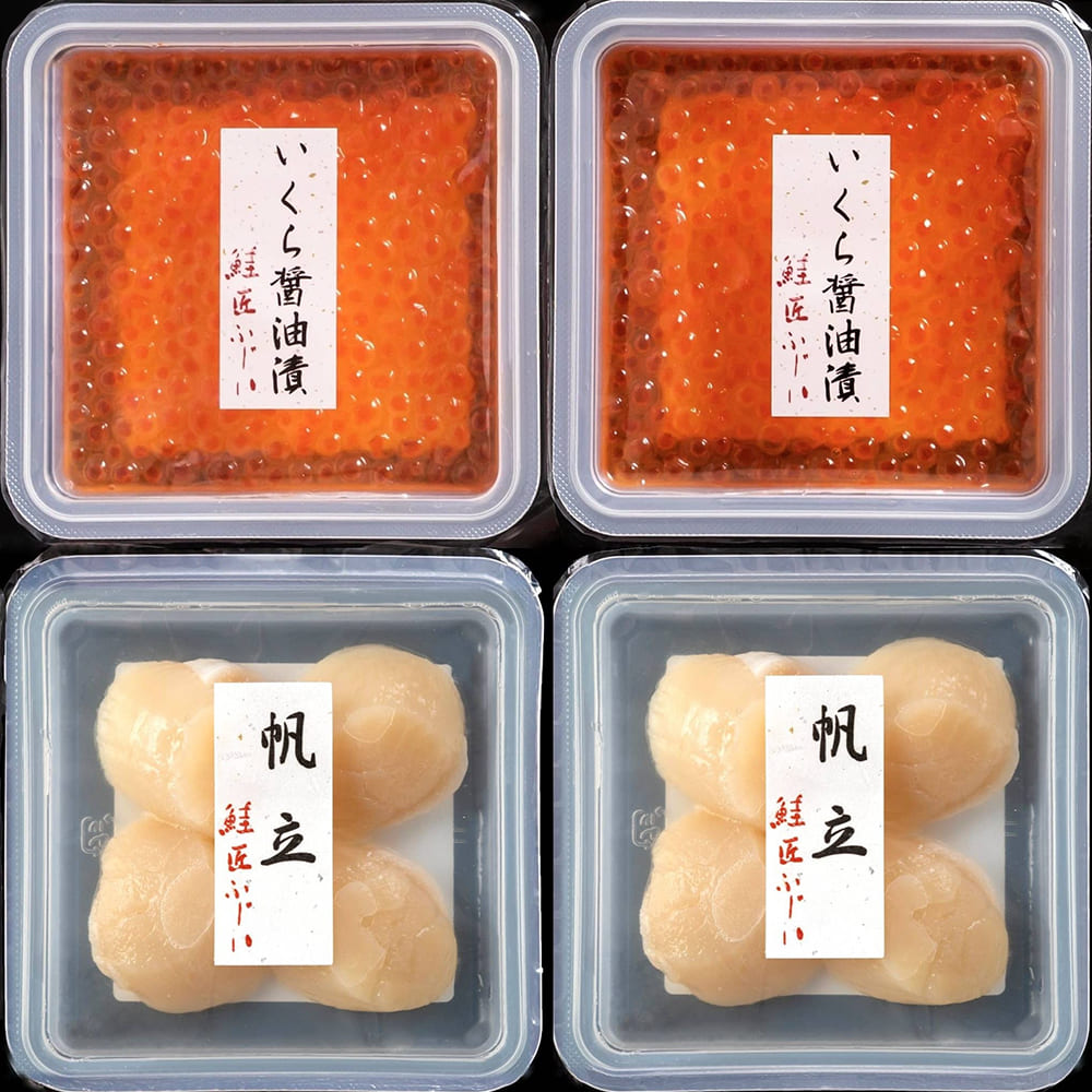 根室・藤井水産＞ いくら醤油漬け・お刺身帆立 | TAKASHIMAYA グルメ