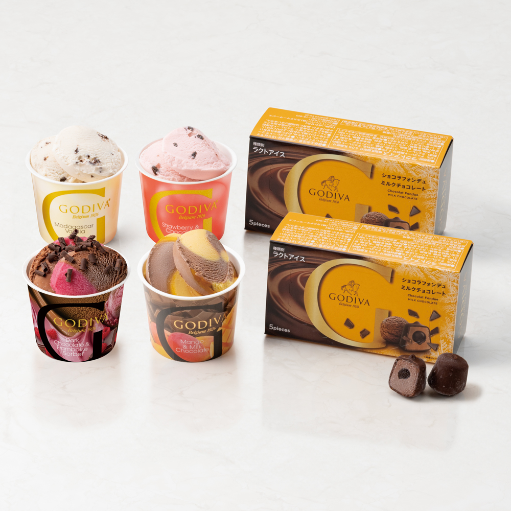 GODIVA＞アイスセレクトアソート6個入 | TAKASHIMAYA グルメ＆コンフォート