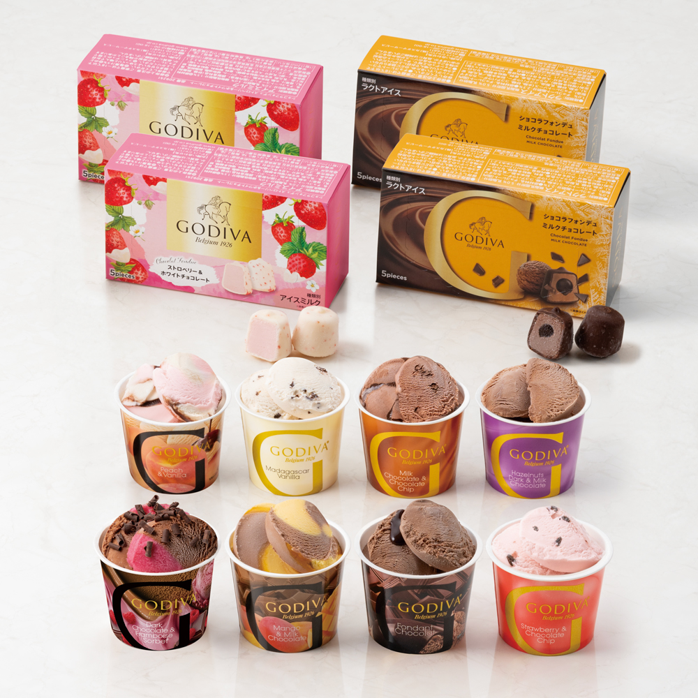 GODIVA＞アイスセレクトアソート12個入 | TAKASHIMAYA グルメ