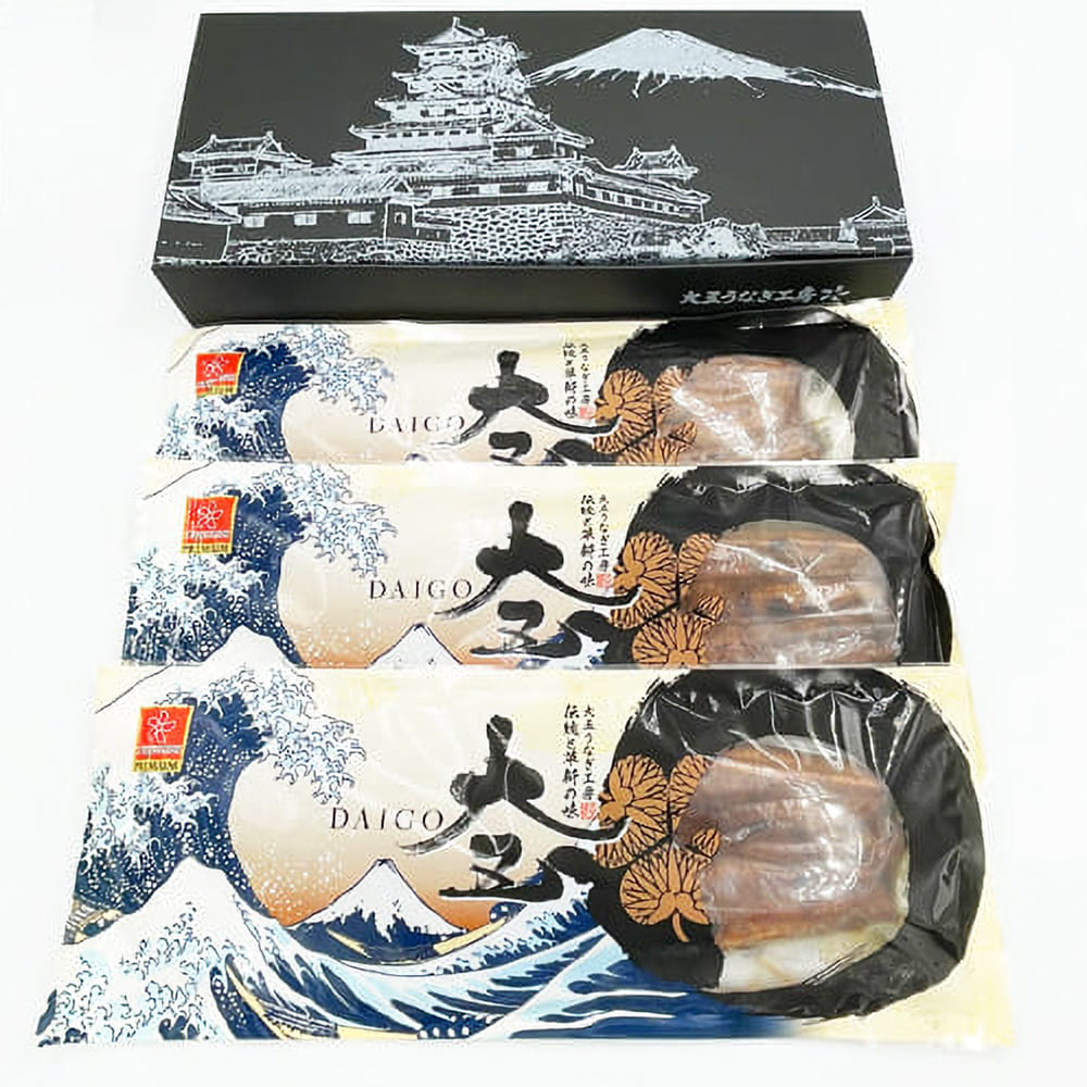 大五うなぎ工房＞国産うなぎ長蒲焼（特大180g×3尾） | TAKASHIMAYA