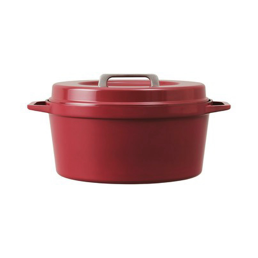 アイリスオーヤマ 無加水鍋COTOCO 26cm SMKSN-S26 ビーツレッド