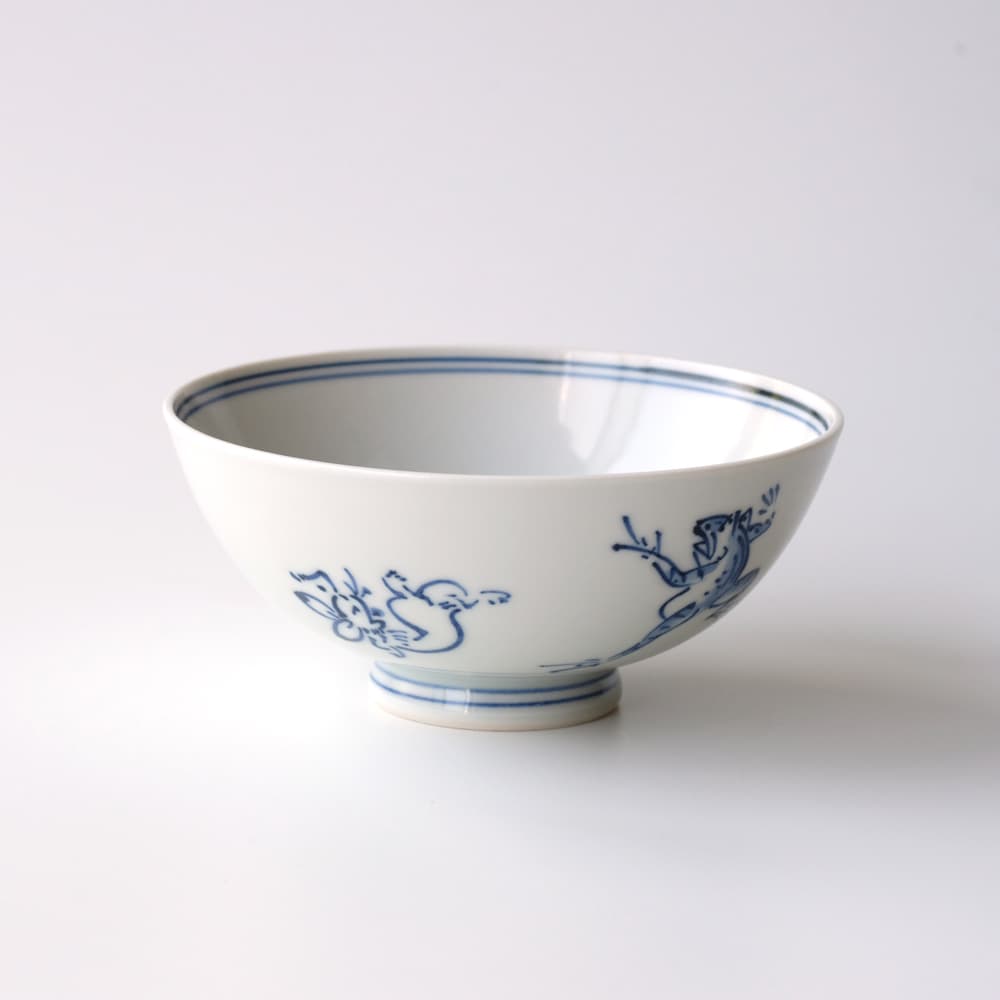 たち吉 鳥獣戯画 飯茶碗 染付 | TAKASHIMAYA グルメ＆コンフォート