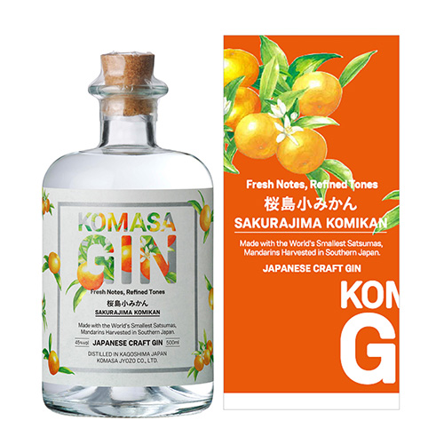 鹿児島】〈小正醸造〉KOMASA GIN 桜島小みかん | TAKASHIMAYA グルメ